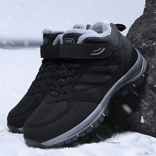 Fleece-lined hiking boots for women