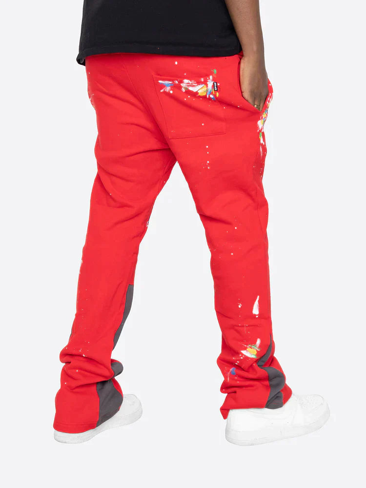 Splash Flare Sweatpants for Men