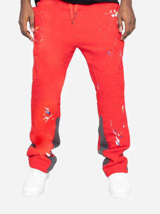 Splash Flare Sweatpants for Men