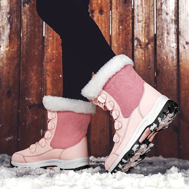 Soft women's snow boots