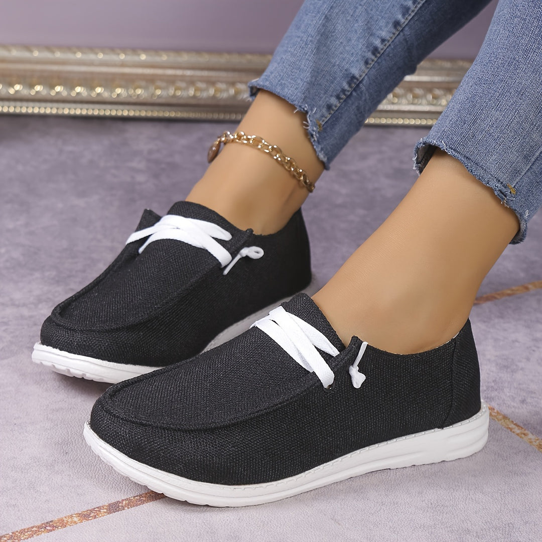 Loafer aus Canvas für Frauen