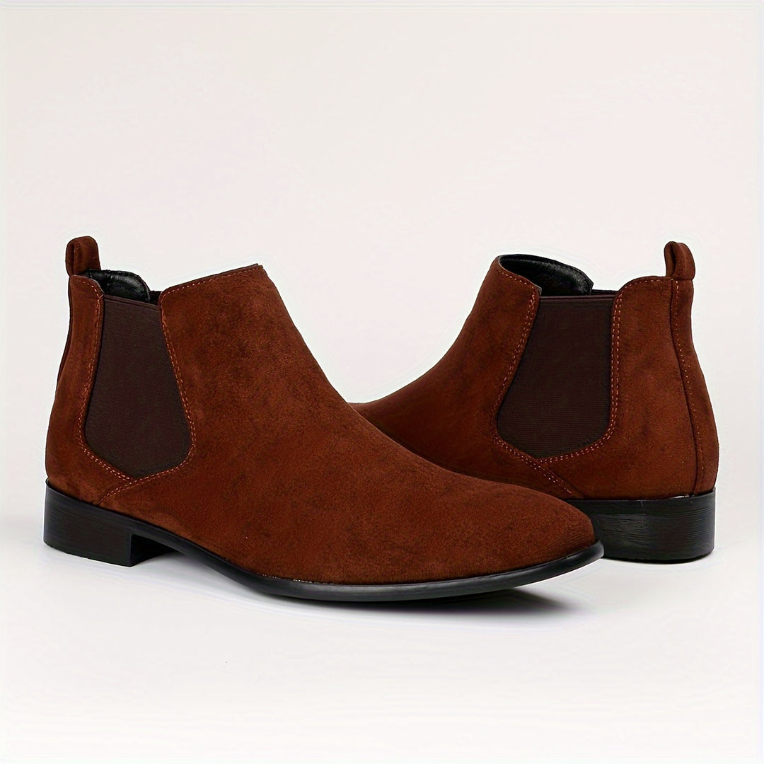 men's slip-on ankle boots