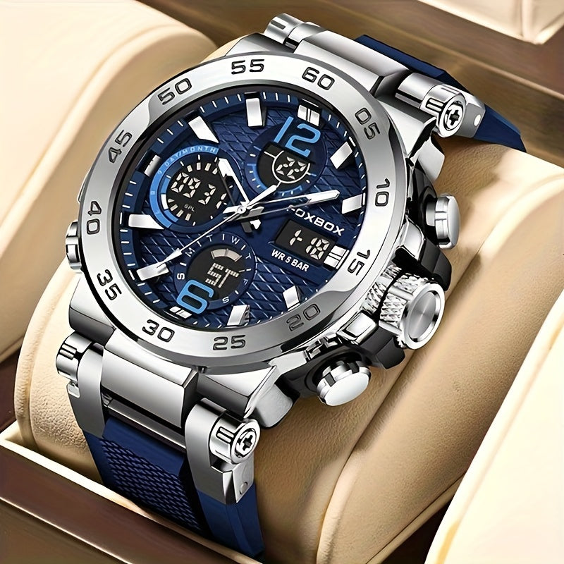 chronograph luminous watch