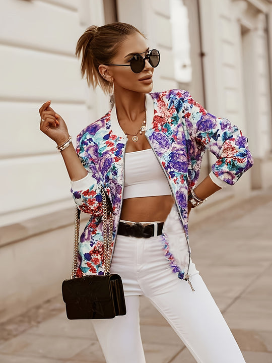 floral jacket for women