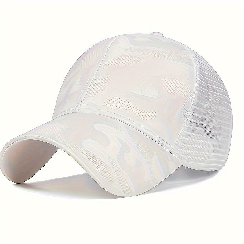 Women's Camouflage Ponytail Baseball Cap