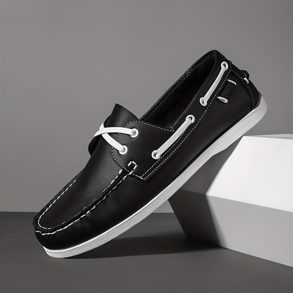 Men's Casual Leather Slip-Ons