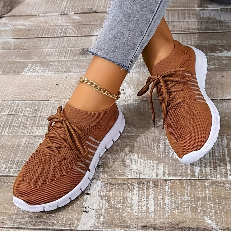 Schnürschuhe aus Mesh für Frauen