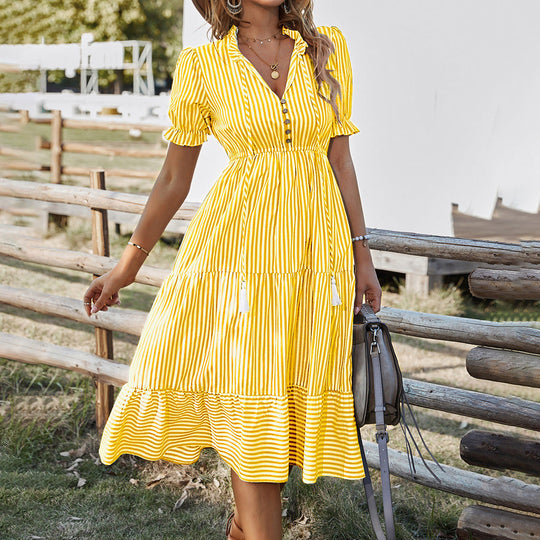 Striped Summer Dress for Women