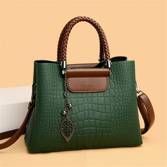 leather luxury bag for women