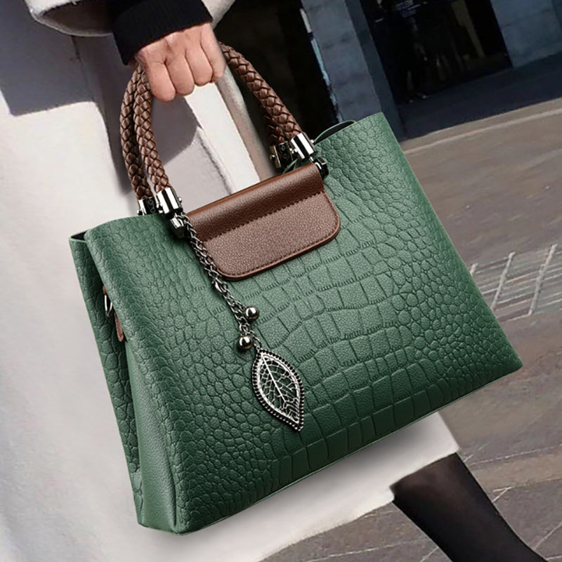 leather luxury bag for women