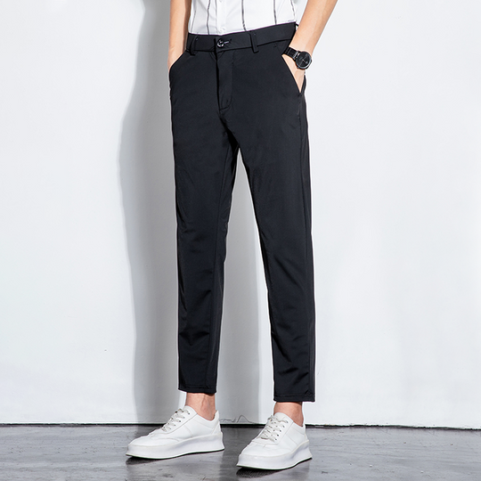 Comfortable cut chinos for men