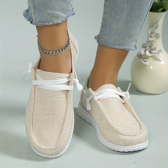 Loafer aus Canvas für Frauen