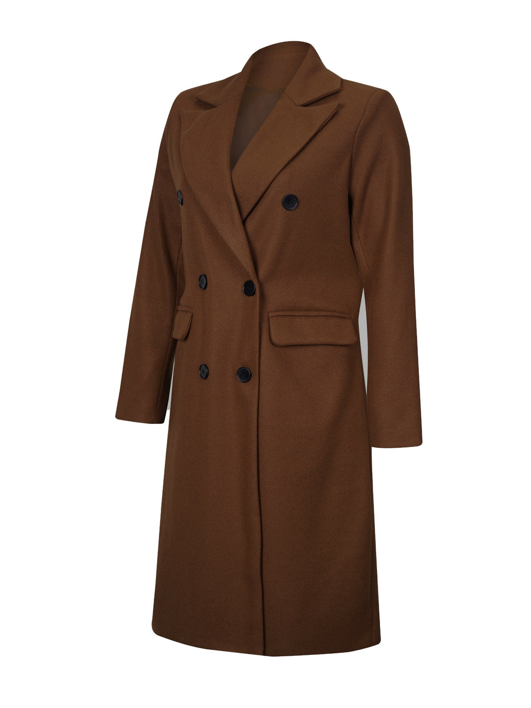 Lässiger langer Trenchcoat für Frauen