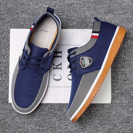 Canvas Low Top Turnschuhe für Männer