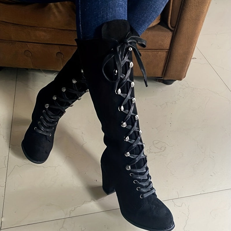 Comfortable long women's boots