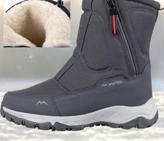 Men's Mid Calf Mesh Snow Boots