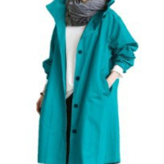 Wasserdichter Trenchcoat für Frauen