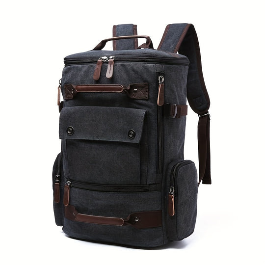 Multifunctional canvas backpack