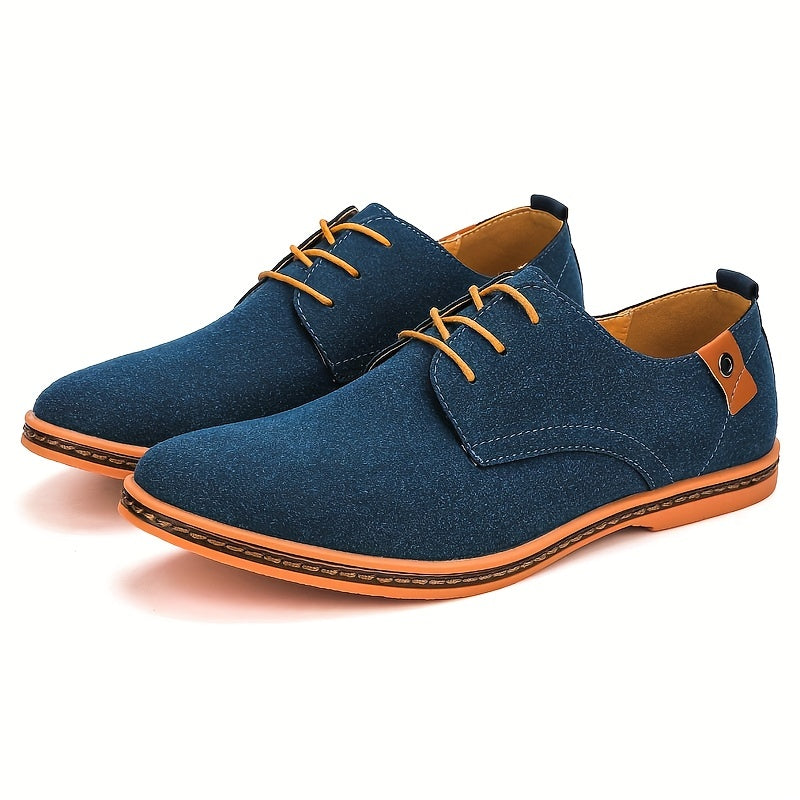 Men's Suede Oxford Shoes