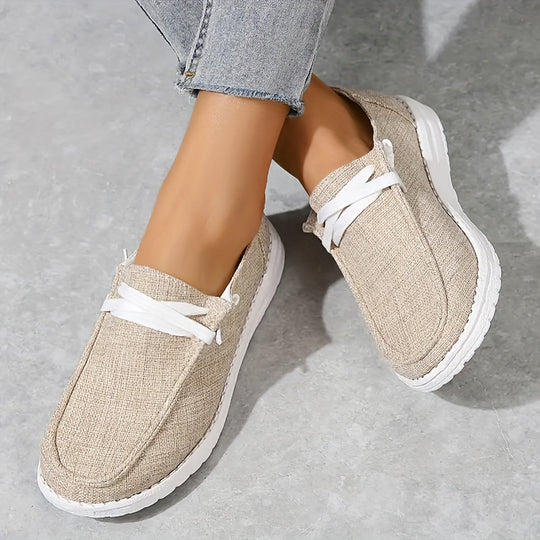 Loafer aus Canvas für Frauen