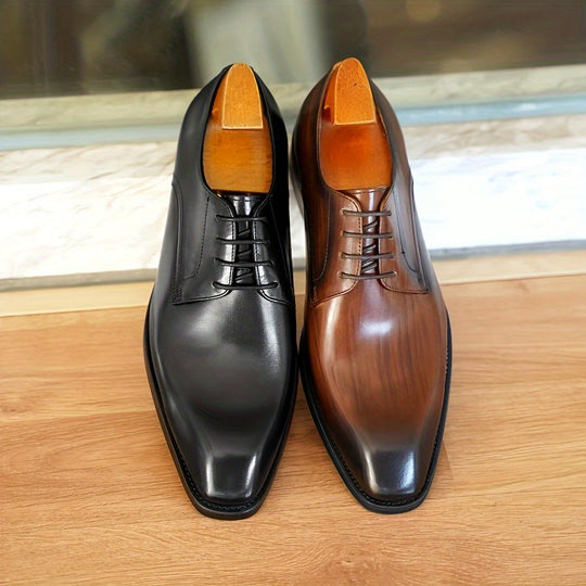 Classic Oxford lace-up shoe