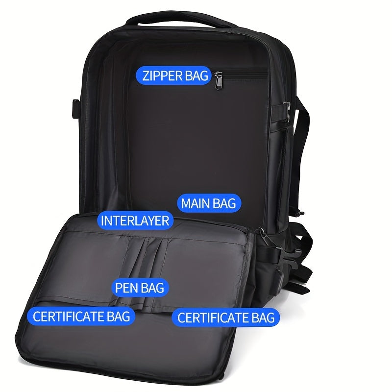 extendable travel backpack