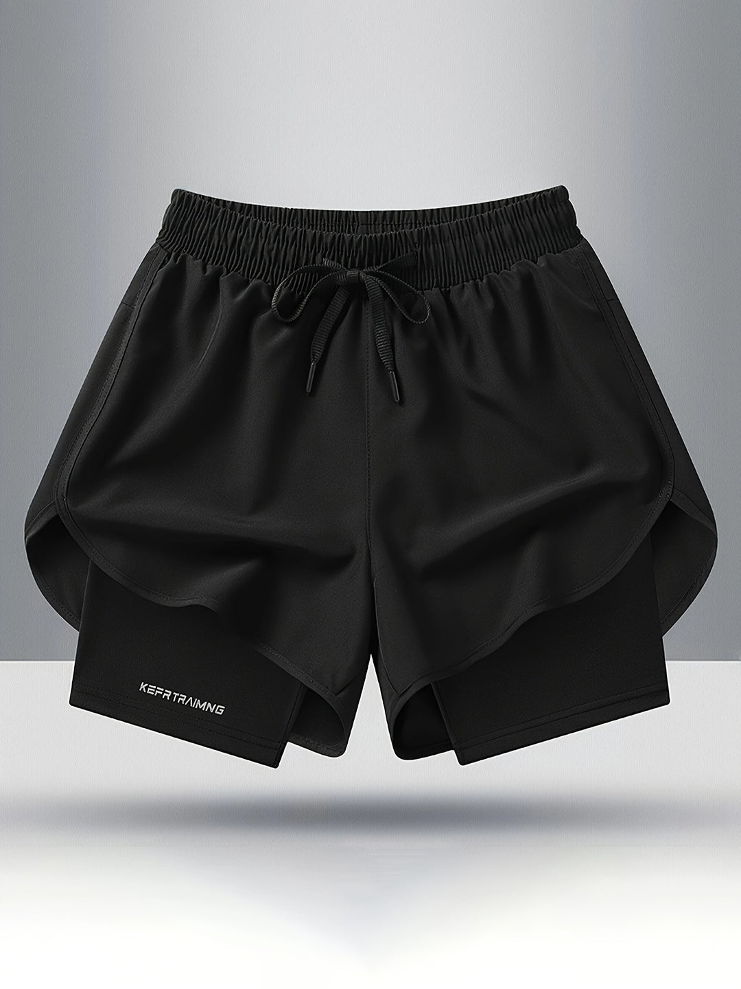 Doppellagige 2-in-1-Shorts für Männer