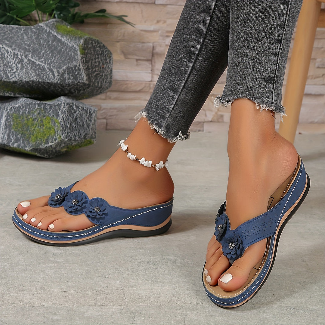 women's casual flip flops