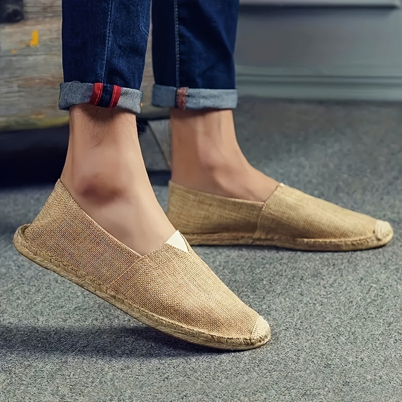 Herren Espadrilles Loafer Schuhe