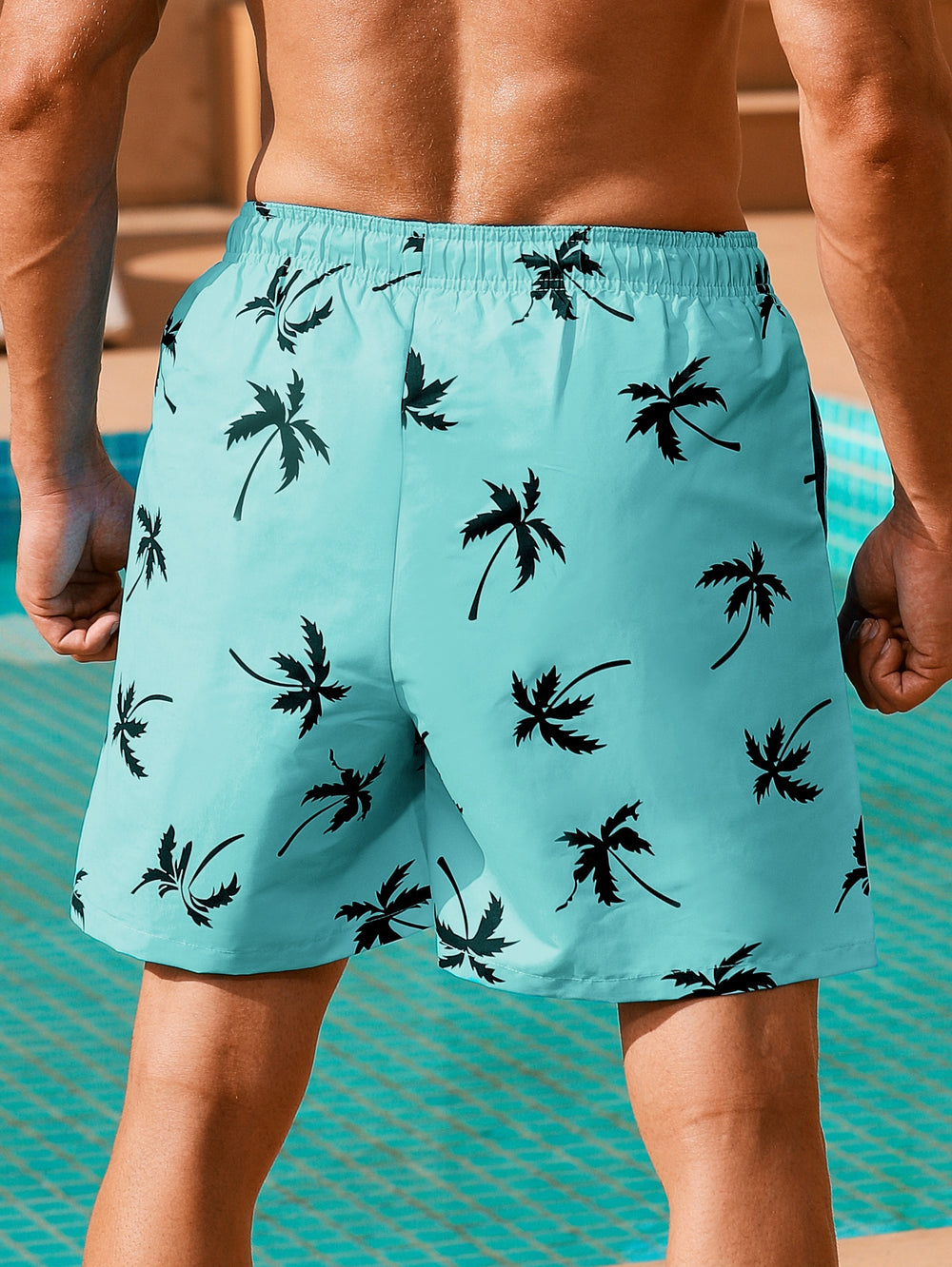 Coconut Tree Strandshorts für Männer