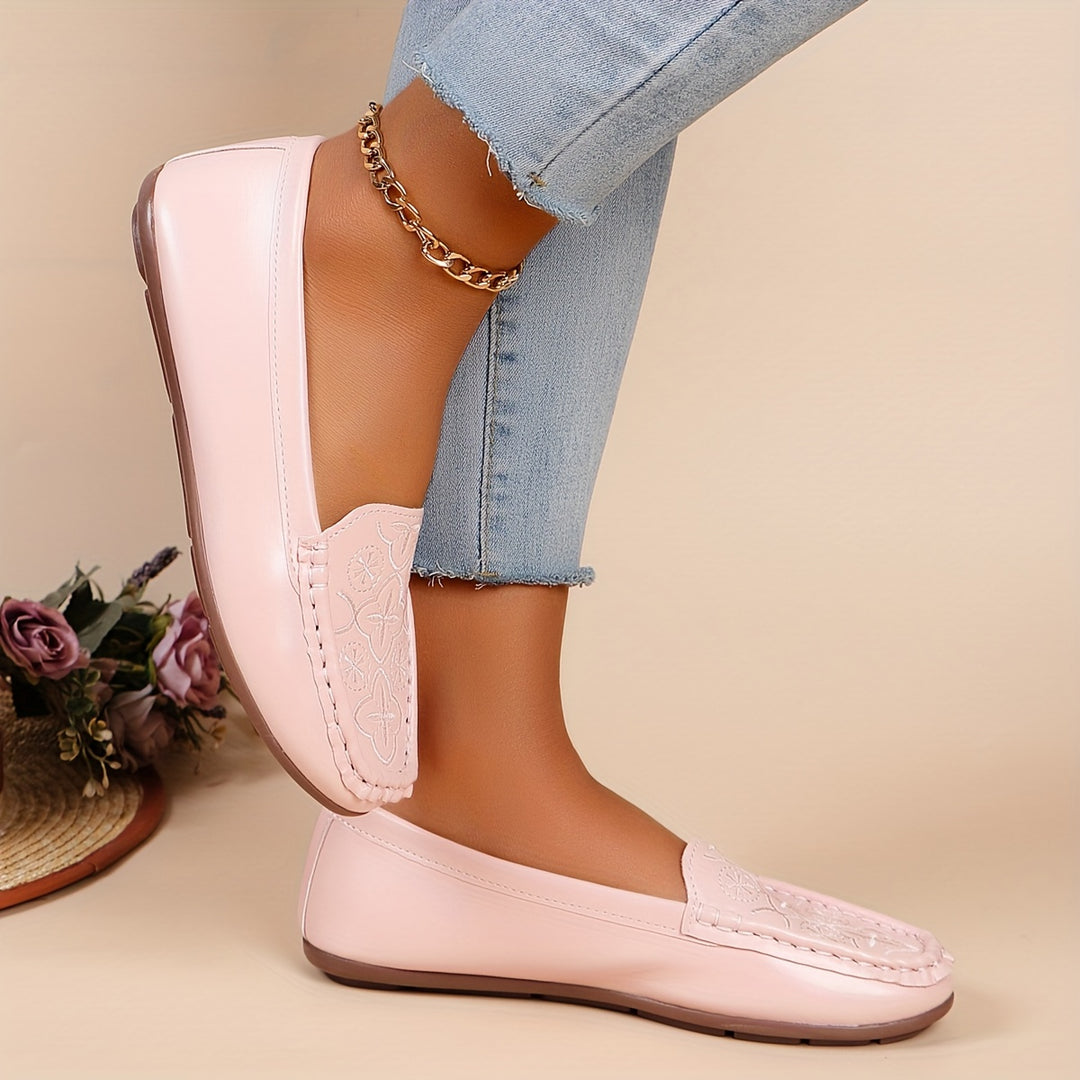 Bestickte Loafers für Frauen