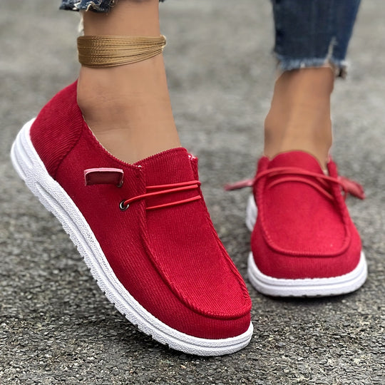 Canvas Skate Loafers für Frauen