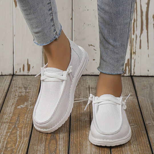 Loafer aus Canvas für Frauen