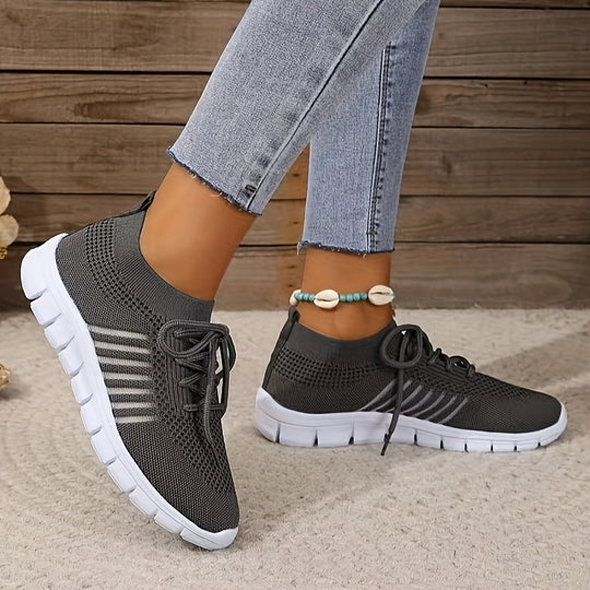 Schnürschuhe aus Mesh für Frauen