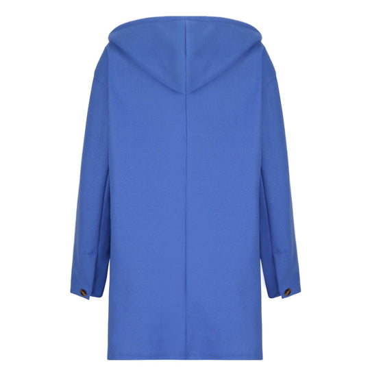 Thick Hooded Maxi Coat for Women