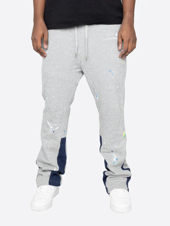 Splash Flare Sweatpants for Men