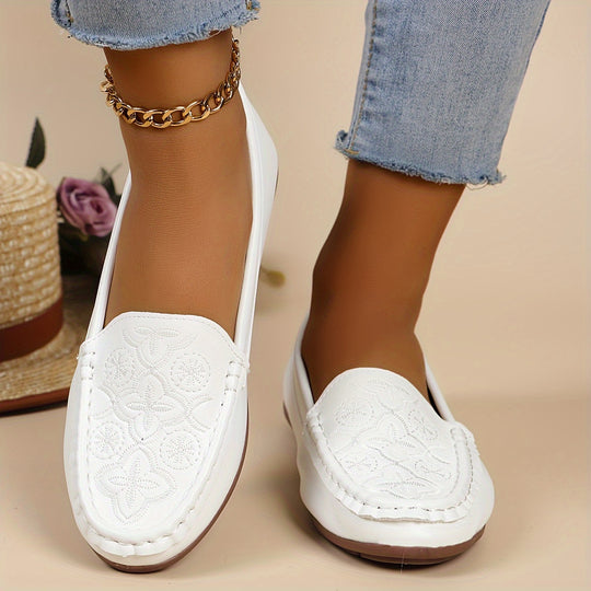 Bestickte Loafers für Frauen