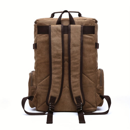 Multifunctional canvas backpack