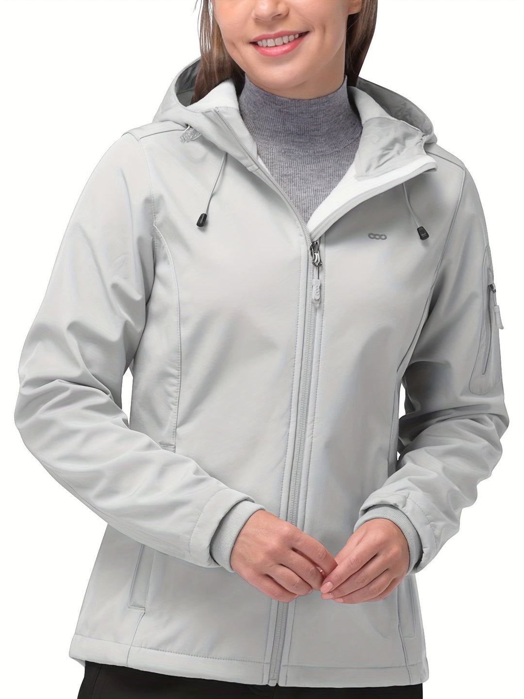 Windproof softshell jacket for women