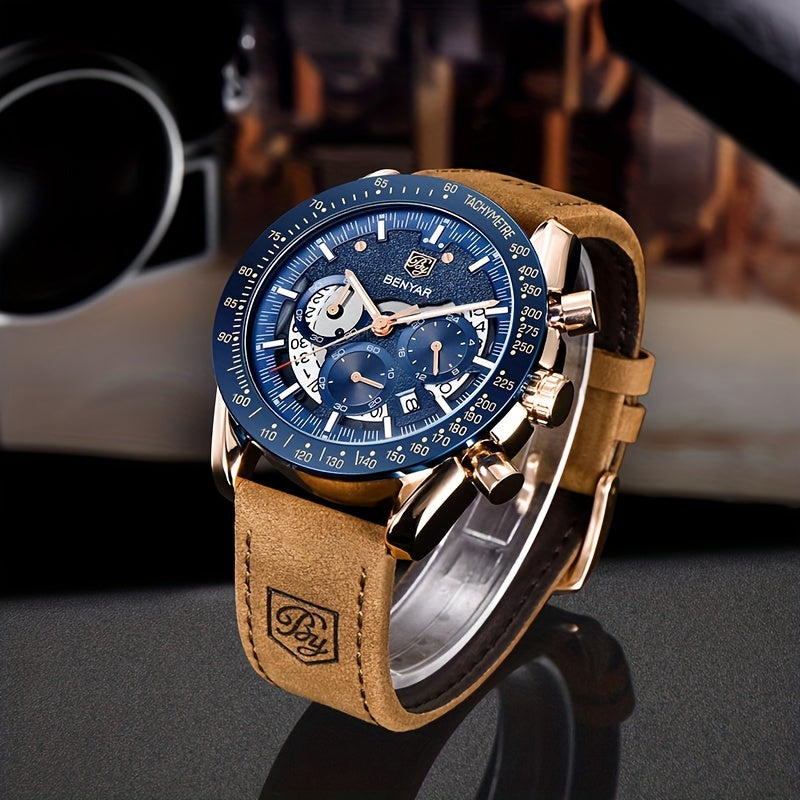 Men's Chronograph Analog Quartz Watch