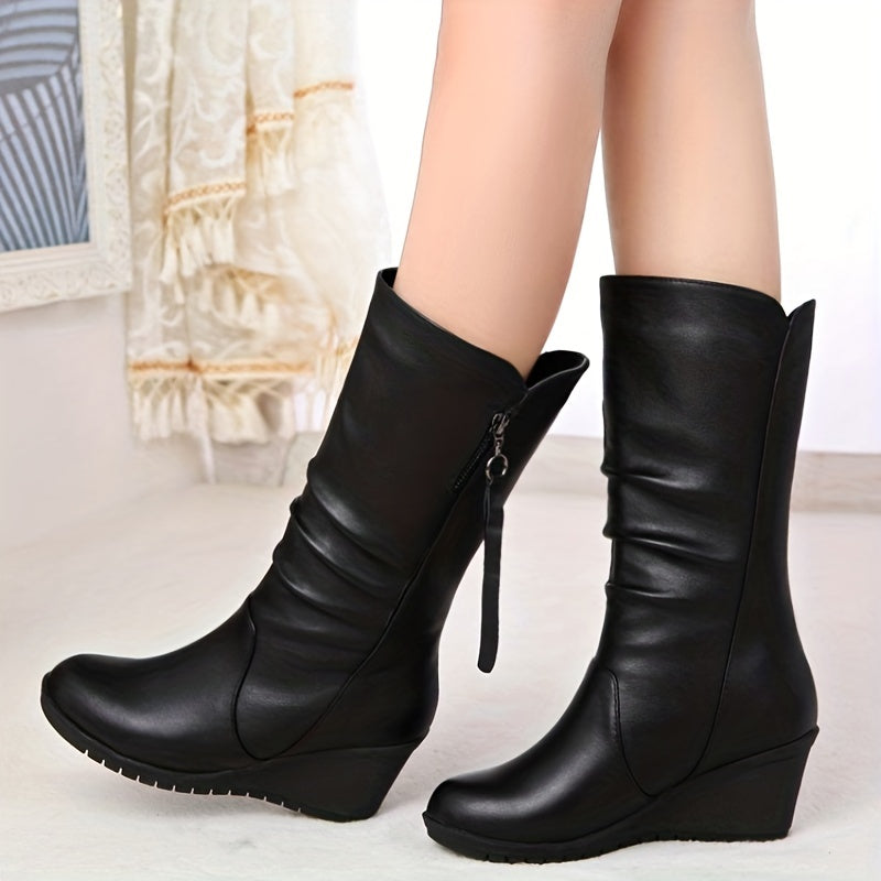 Round Slouchy Boots for Women