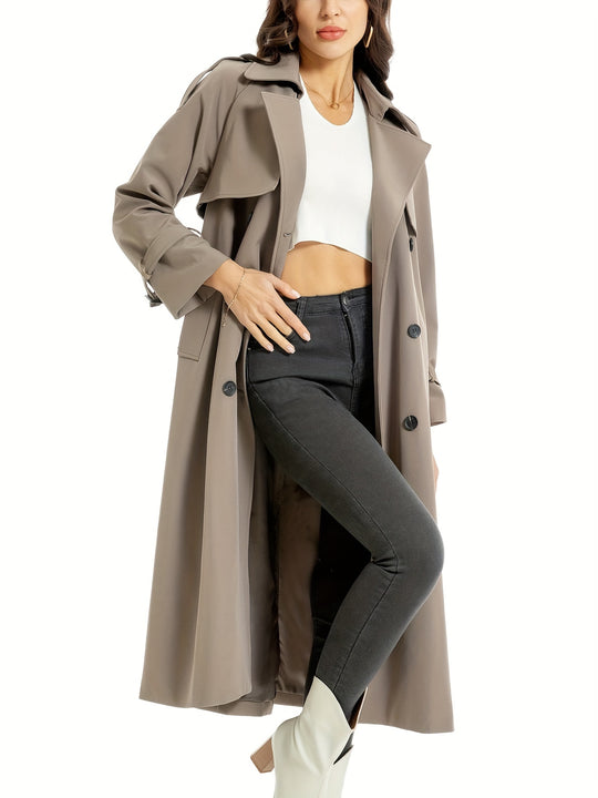 Zweireihiger Trenchcoat für Damen