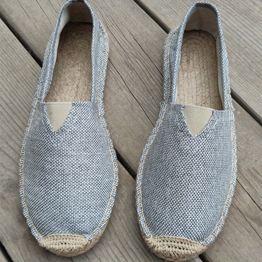 Herren Espadrilles Loafer Schuhe