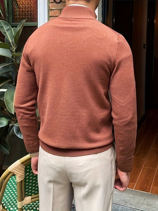 V-neck sweater for men