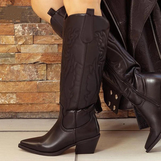 High women's knee boots