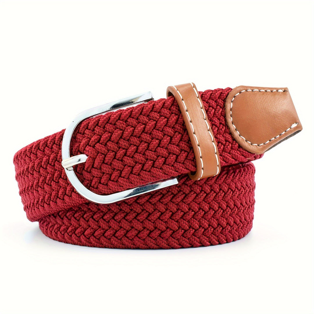 Fashionable adjustable nylon belt for men