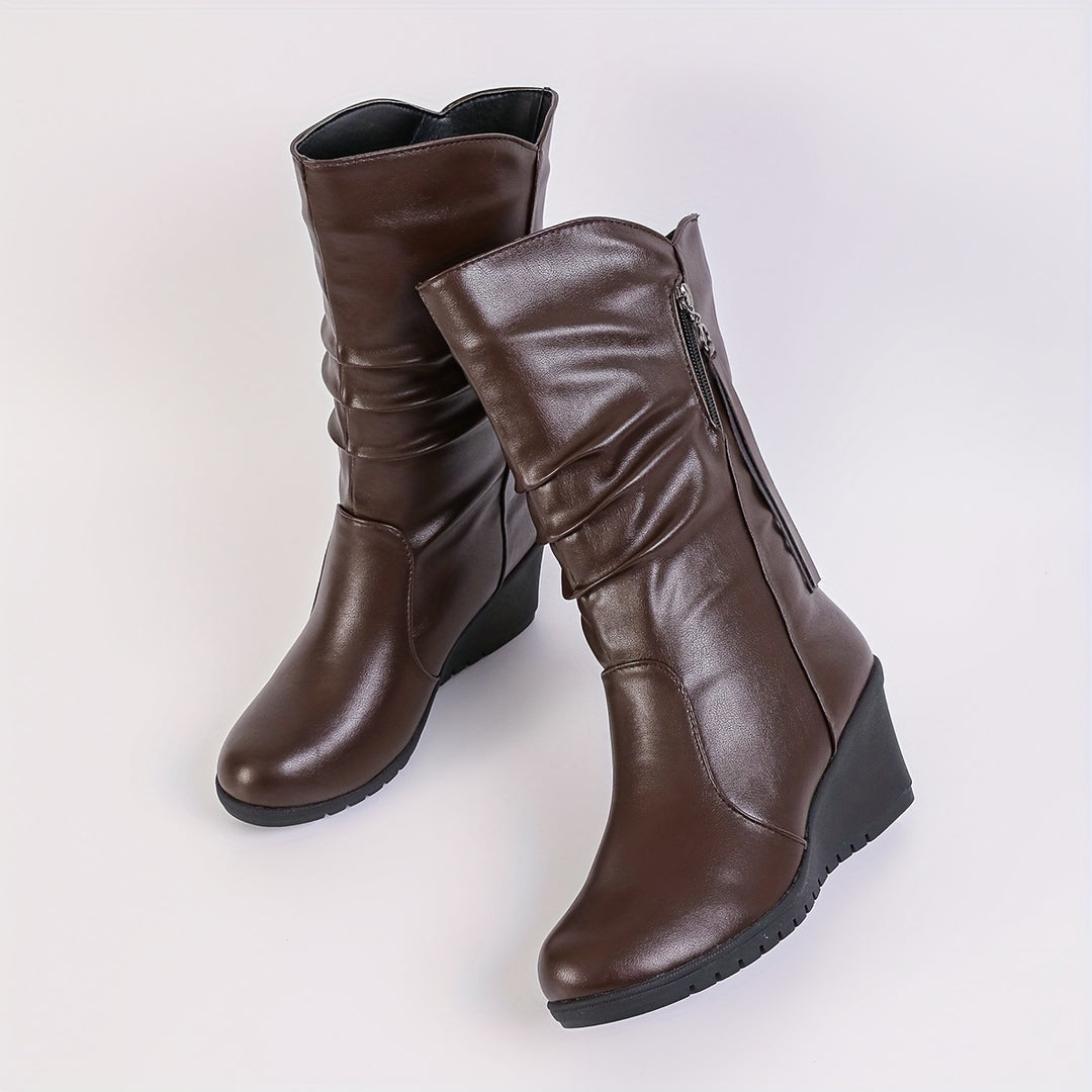 Round Slouchy Boots for Women