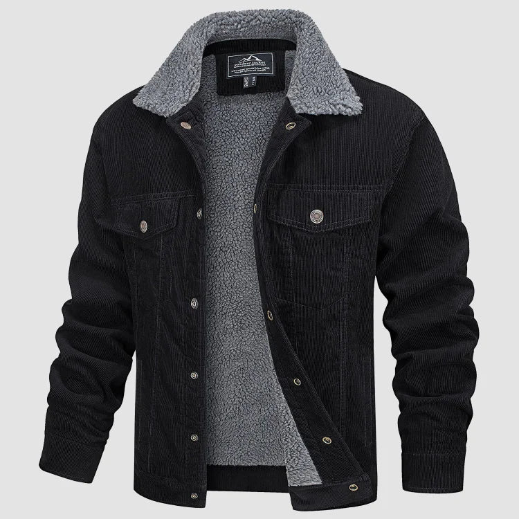 Trendy corduroy jacket for men