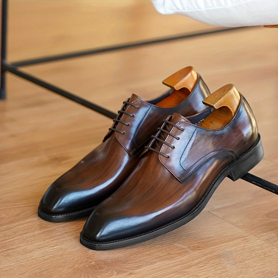 Classic Oxford lace-up shoe