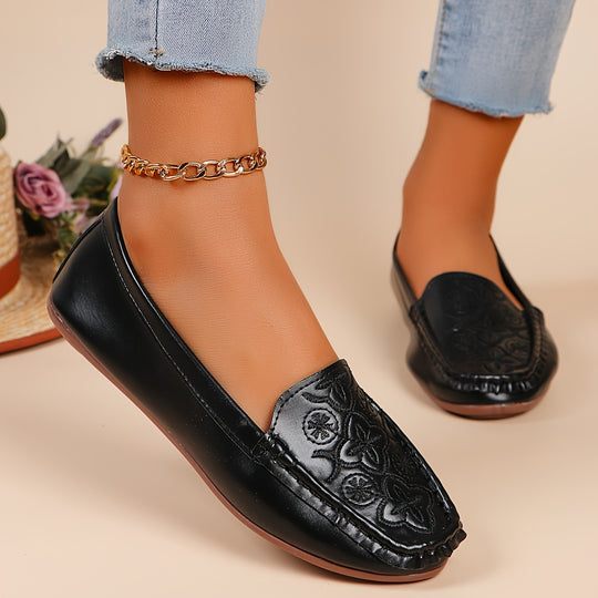 Bestickte Loafers für Frauen